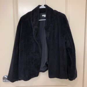 grey teddy bear jacket